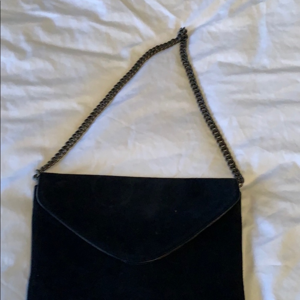 Velvet thin clutch/ bag